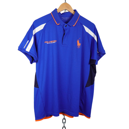 Polo Sport Medium Pony Blue Shirt - Size XL