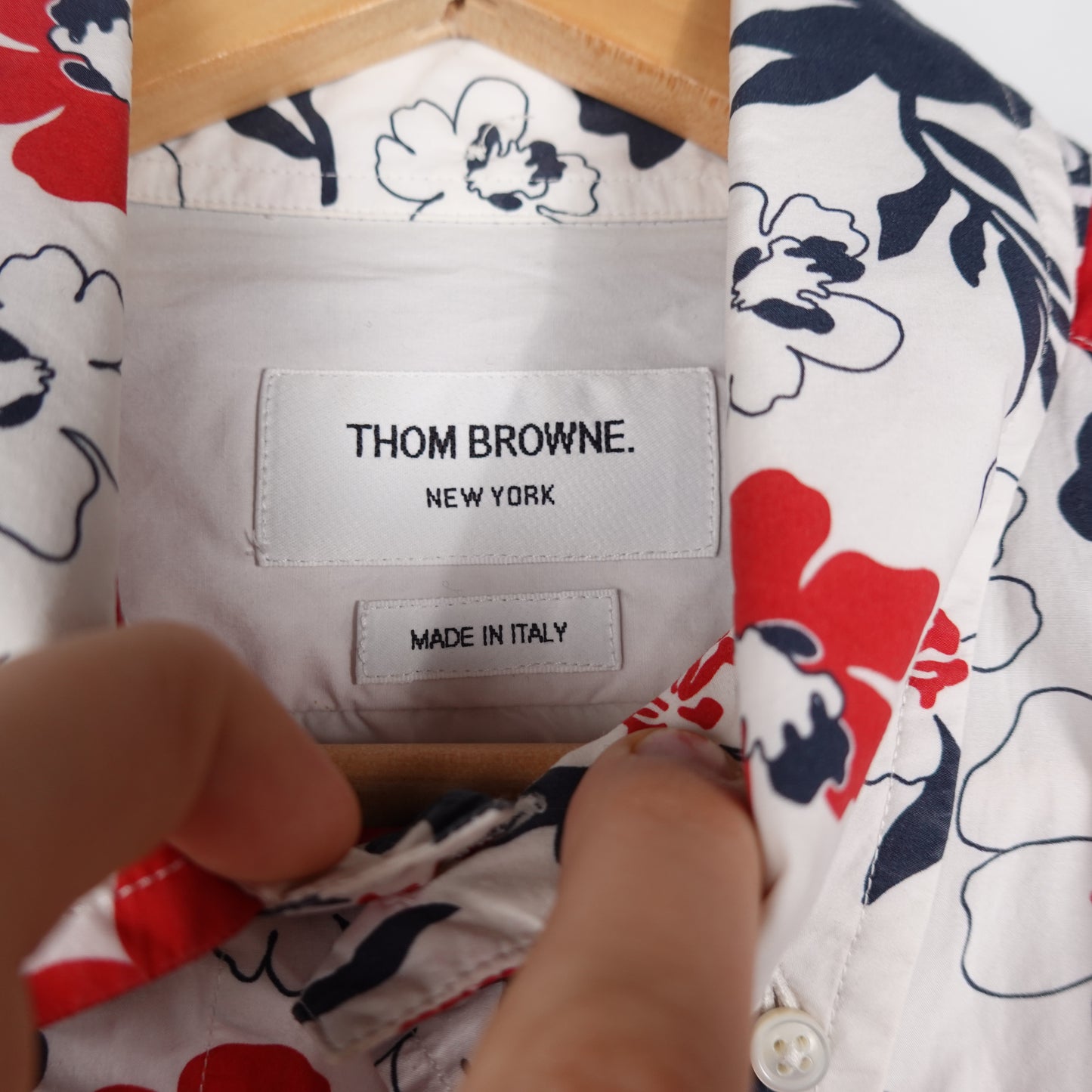 Thom Browne Floral Button up - Size XL