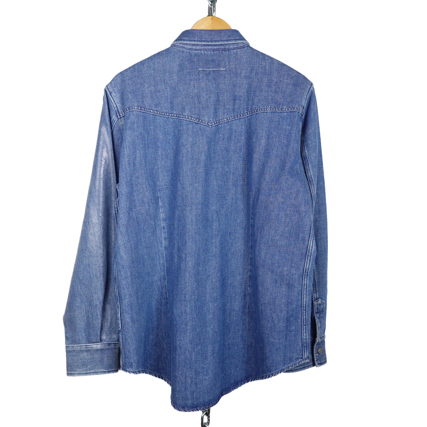 Maison Margiela MM6 Denim Button Up Shirt - Size XL