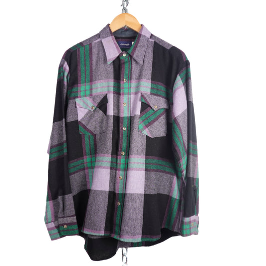 Vintage Wrangler Wool Button up - Size XL