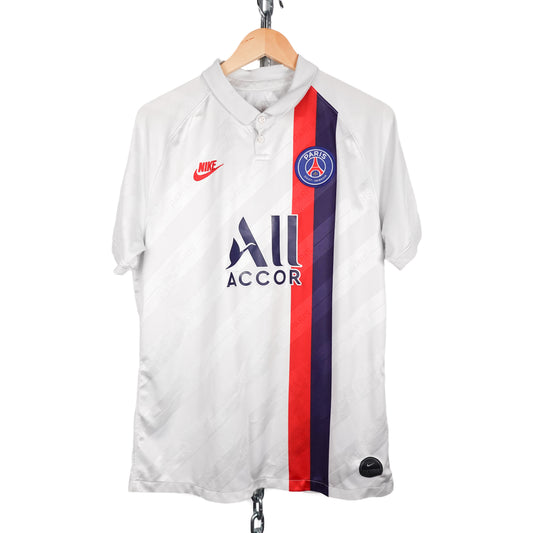 2019/20 Nike PSG White Jersey - Size L