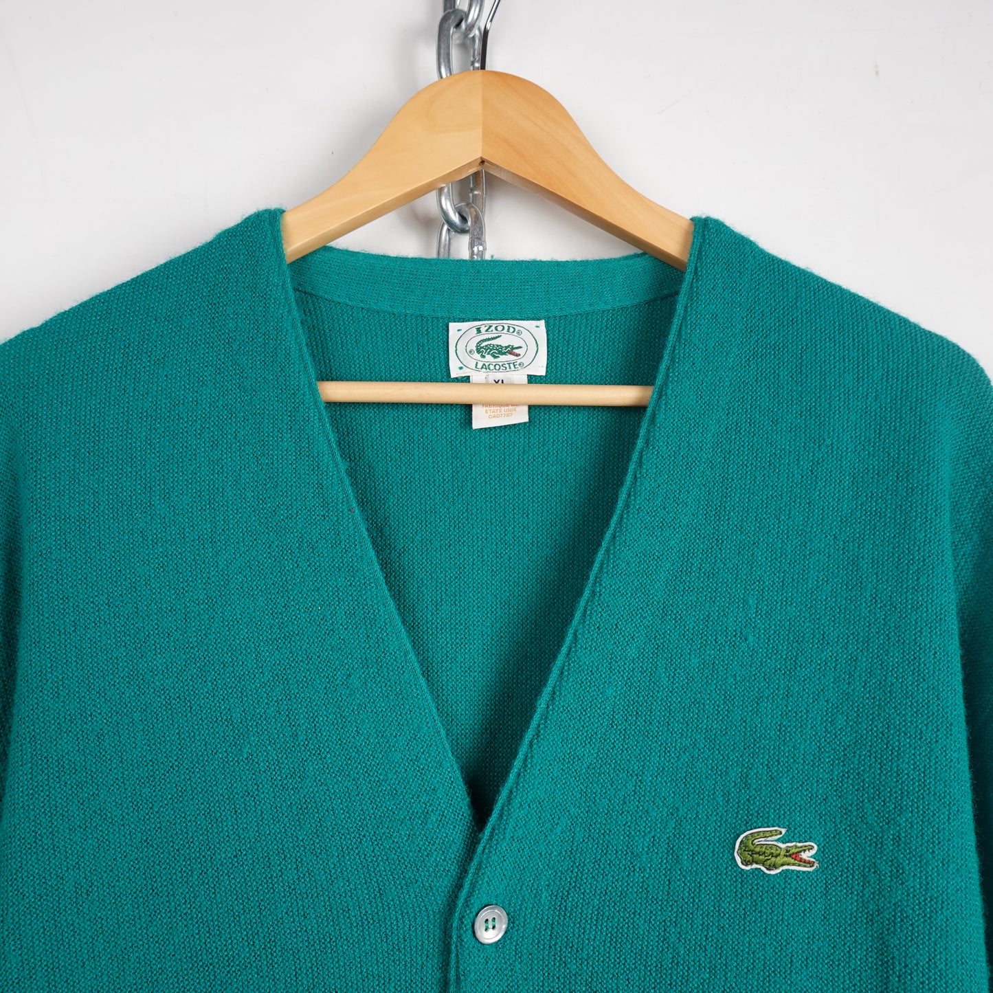 Vintage Lacoste Cardigan - Size XL