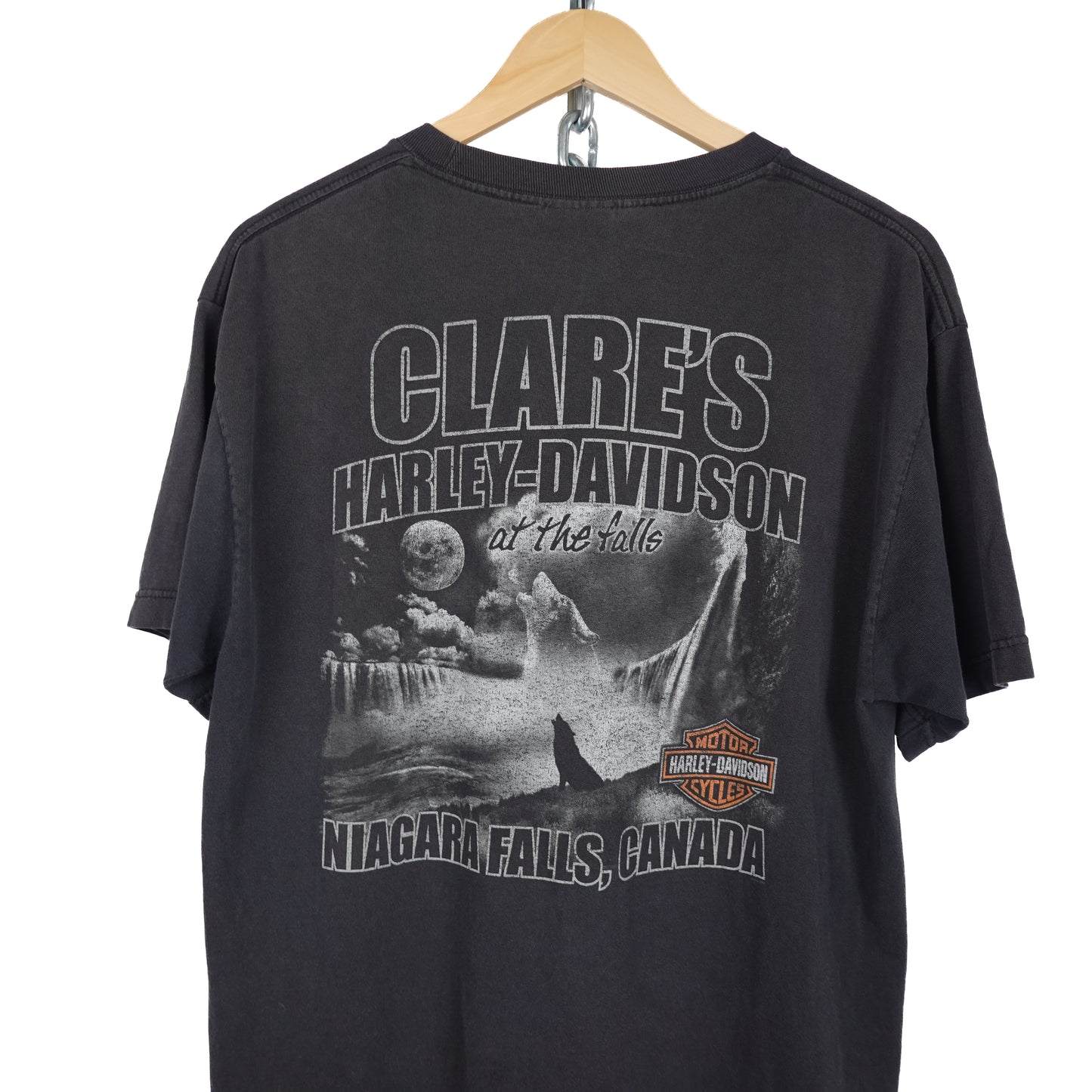 Vintage Harley Davidson Niagara Falls Tee - Size L