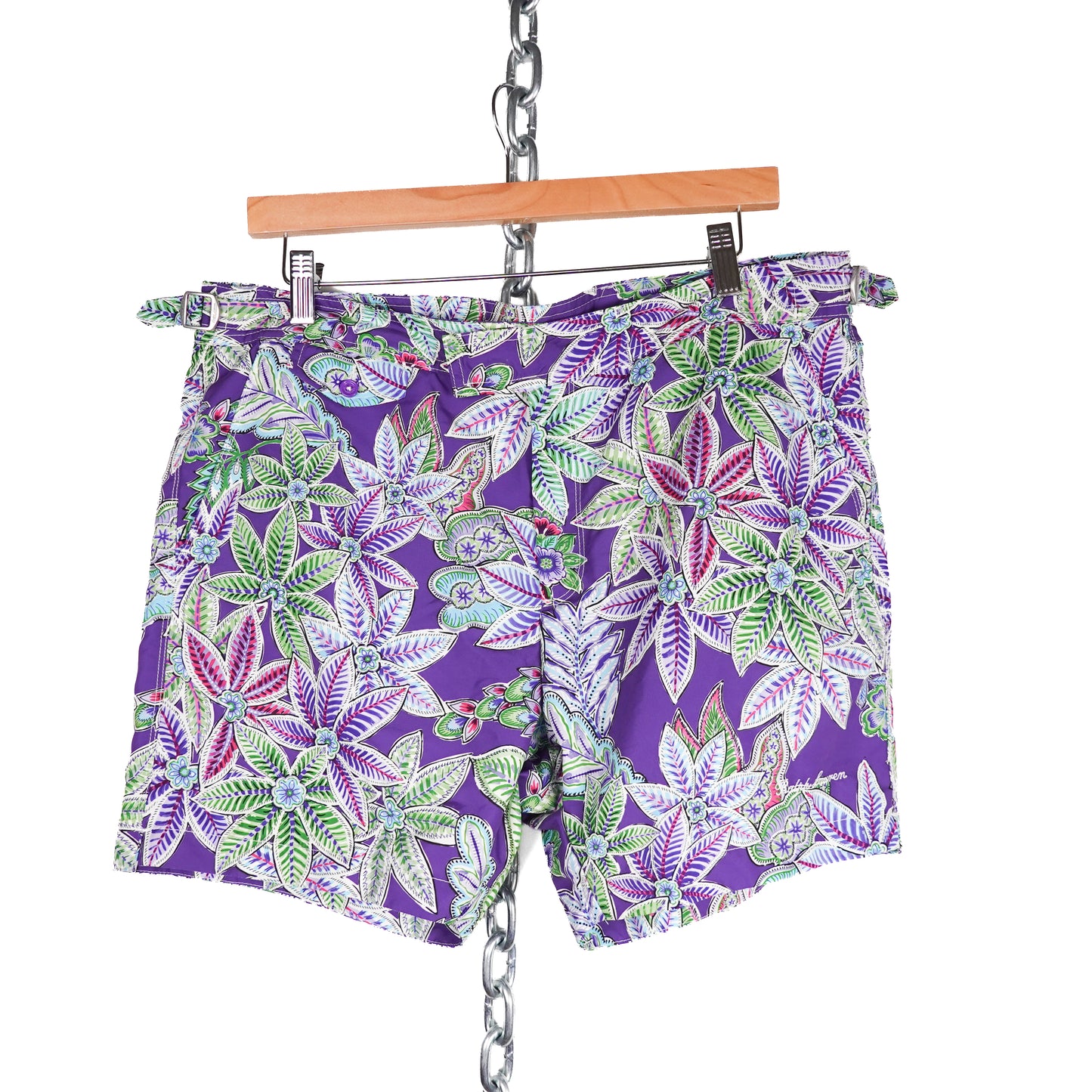 Polo RL Purple Label Floral Shorts - Size L