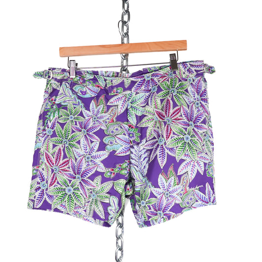 Polo RL Purple Label Floral Shorts - Size L