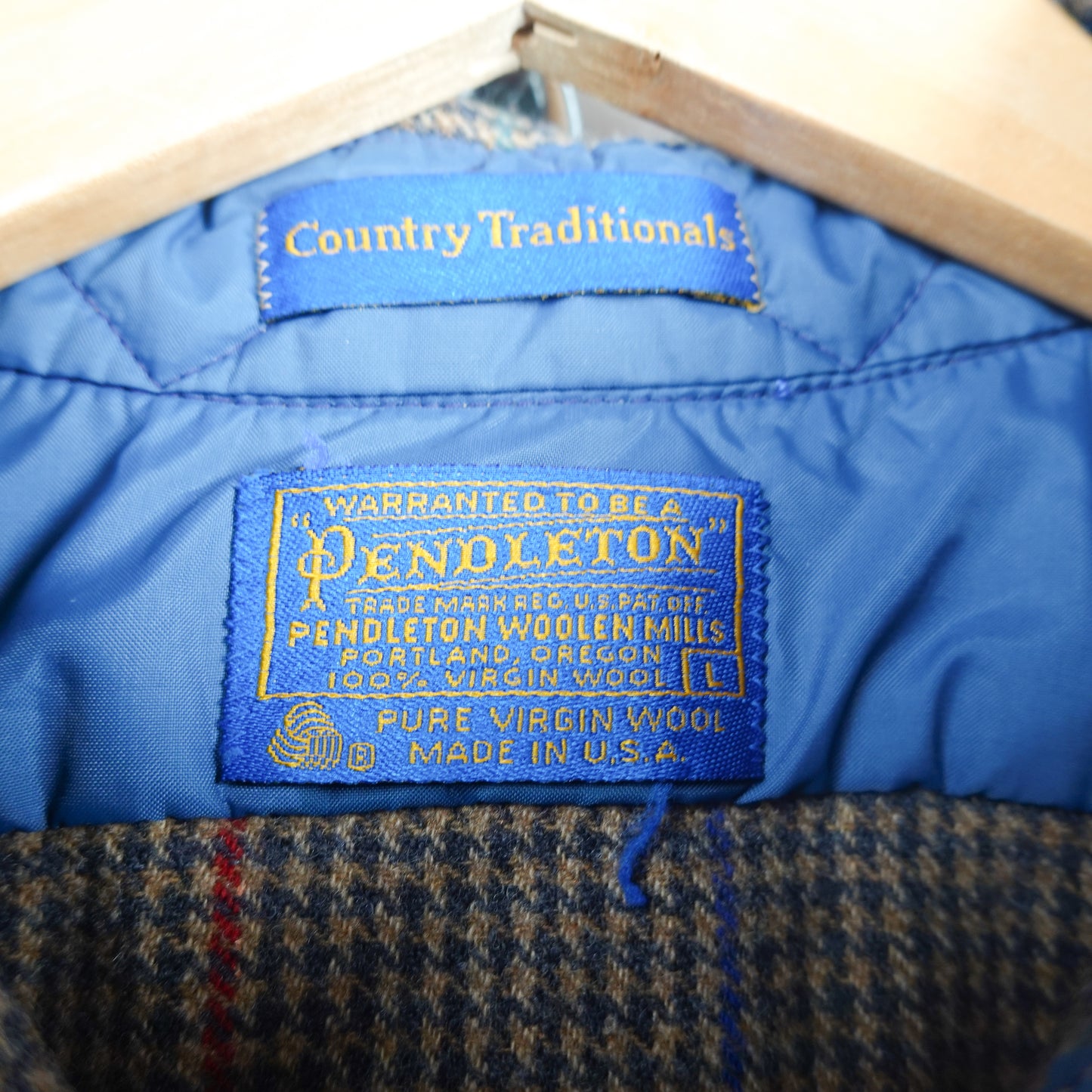 Vintage Pendleton Wool Button Up - Size L