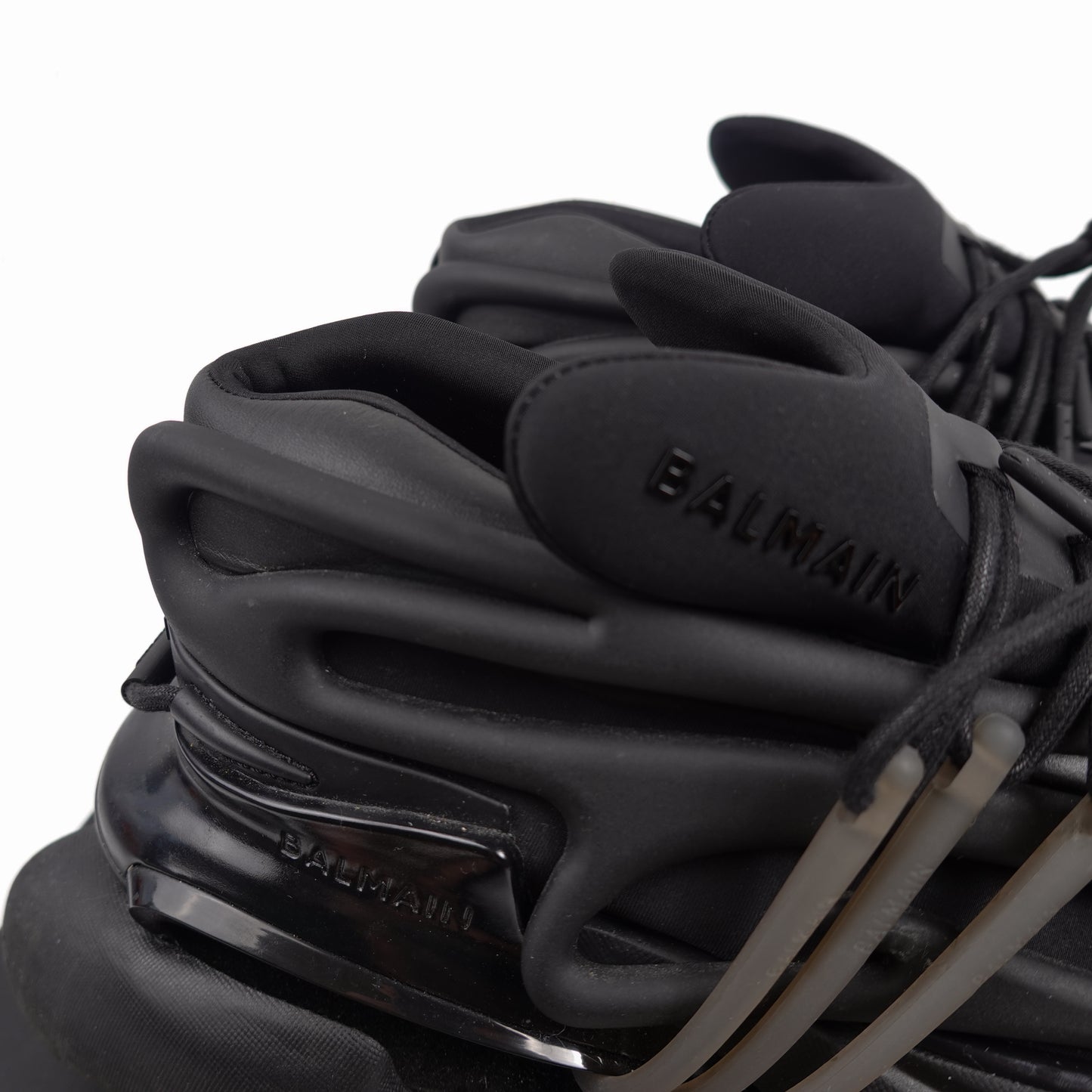 Balmain Leather Unicorn Low-Top Sneaker - Size 9