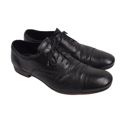 Prada Black Leather Dress Shoes - Size 9
