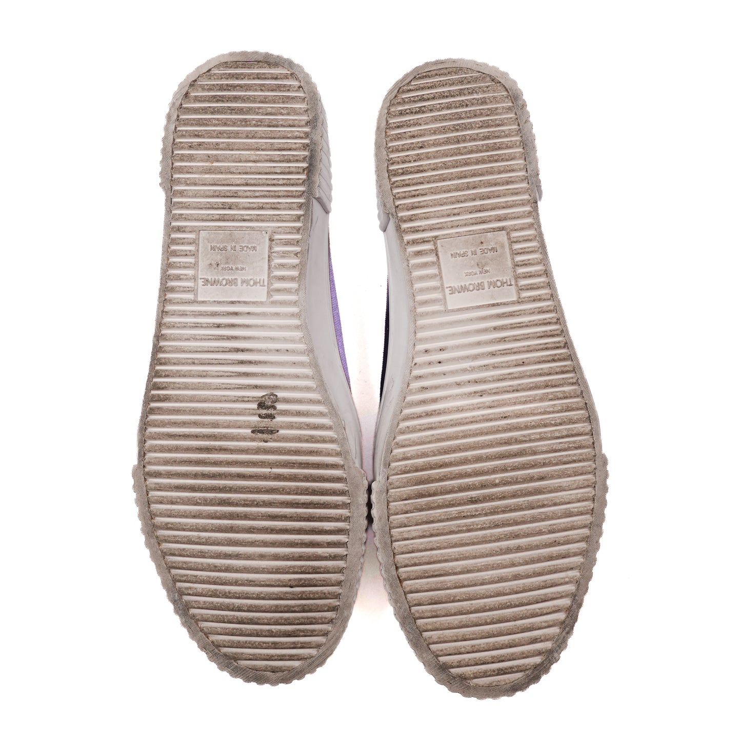 Thom Browne Heritage Canvas Slip On - Size 9