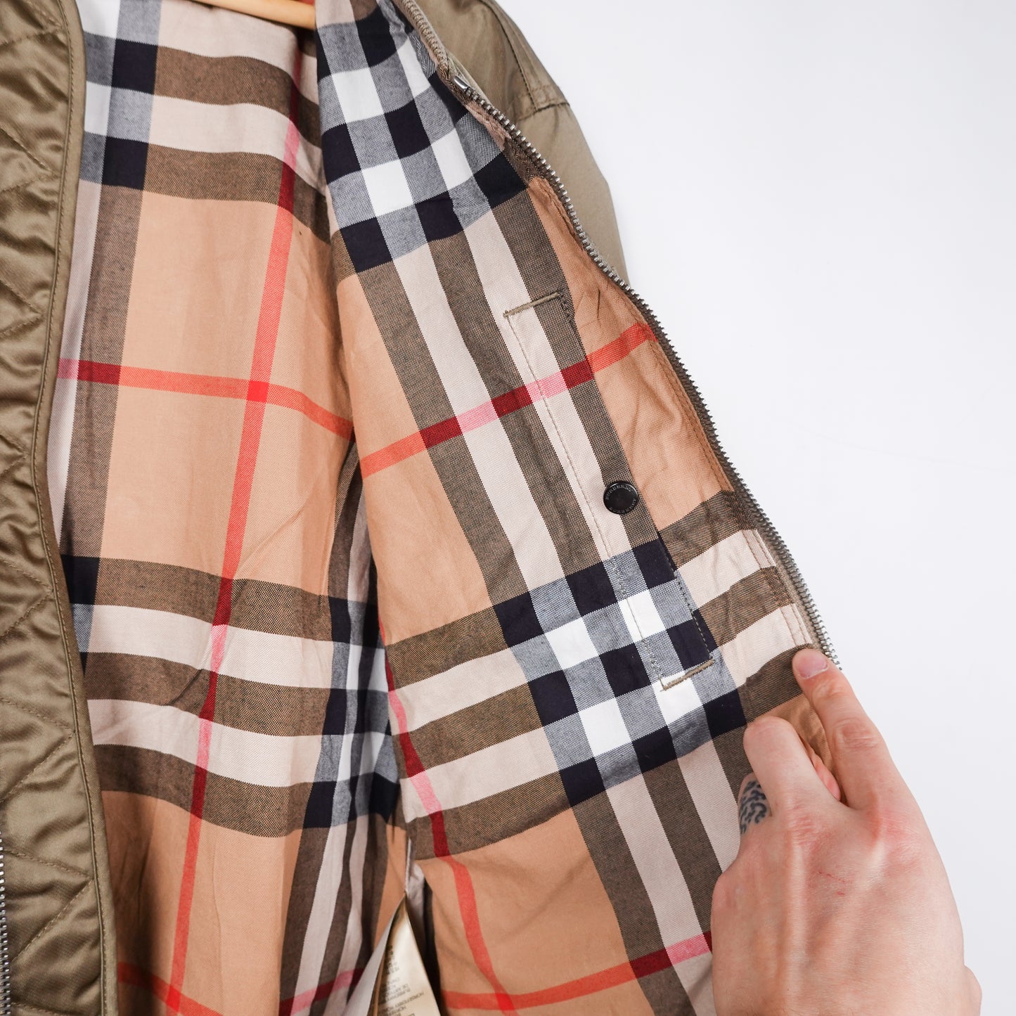Burberry Bomber Jacket - Size S