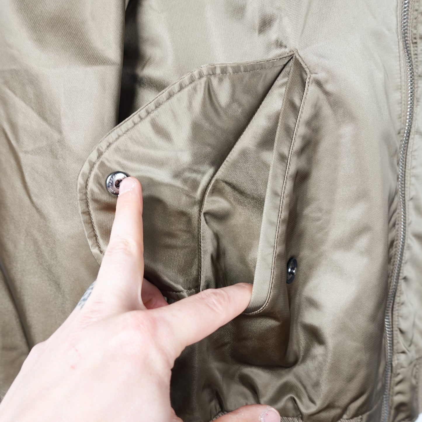 Burberry Bomber Jacket - Size S
