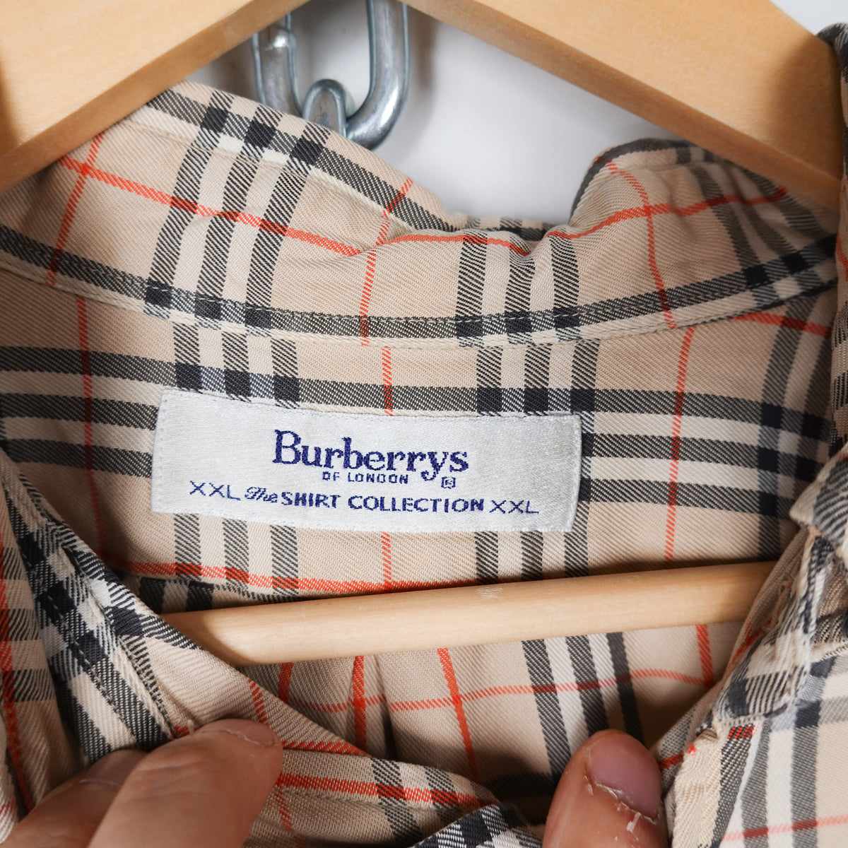 Vintage Burberry Nova Check Button Up - Size XXL