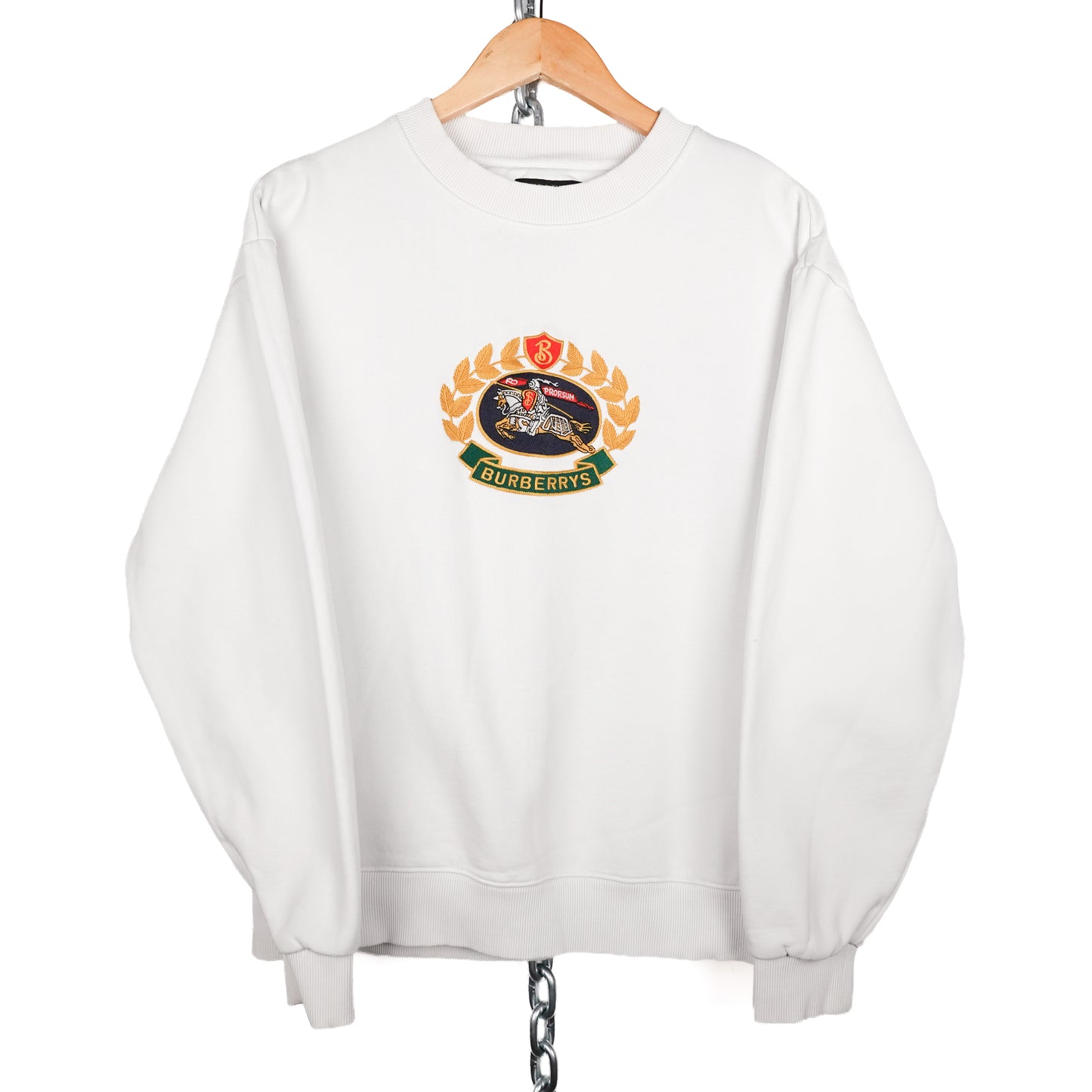 Burberry Crest Crewneck - Size L