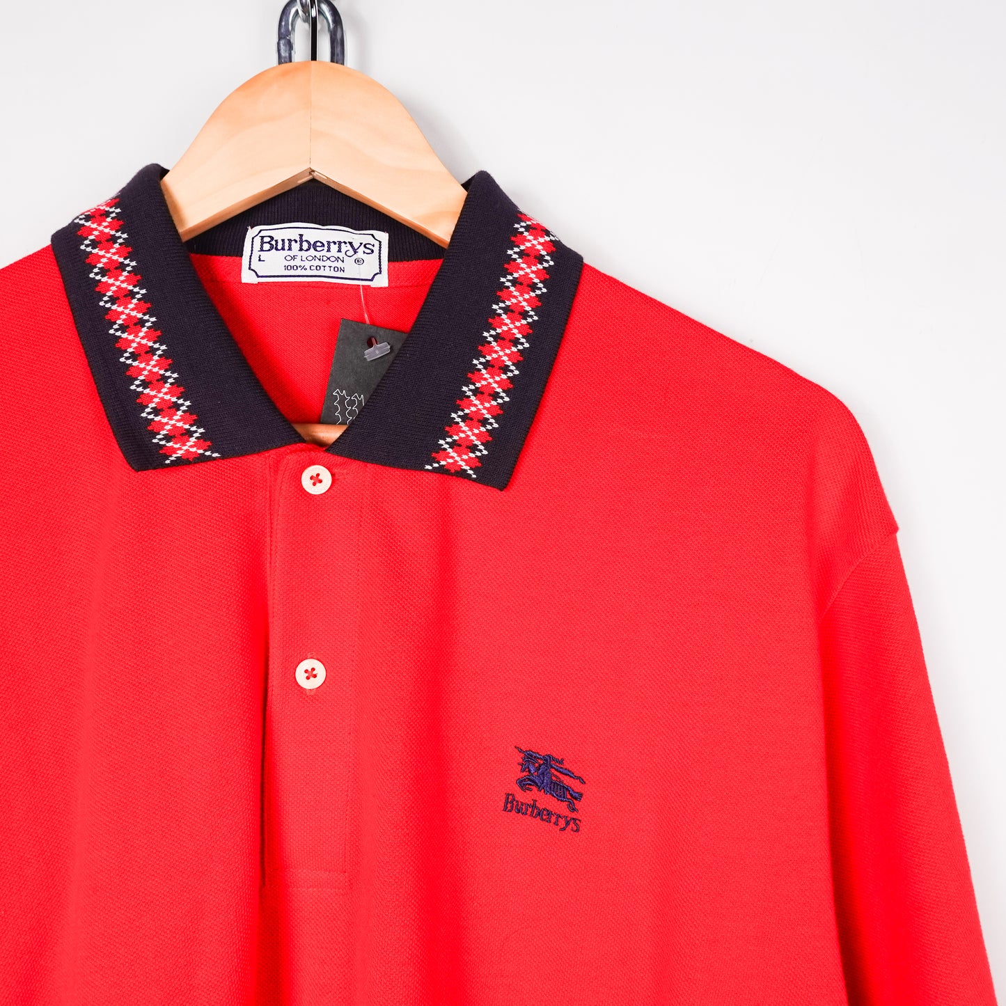 Vintage Burberry Polo - Size L
