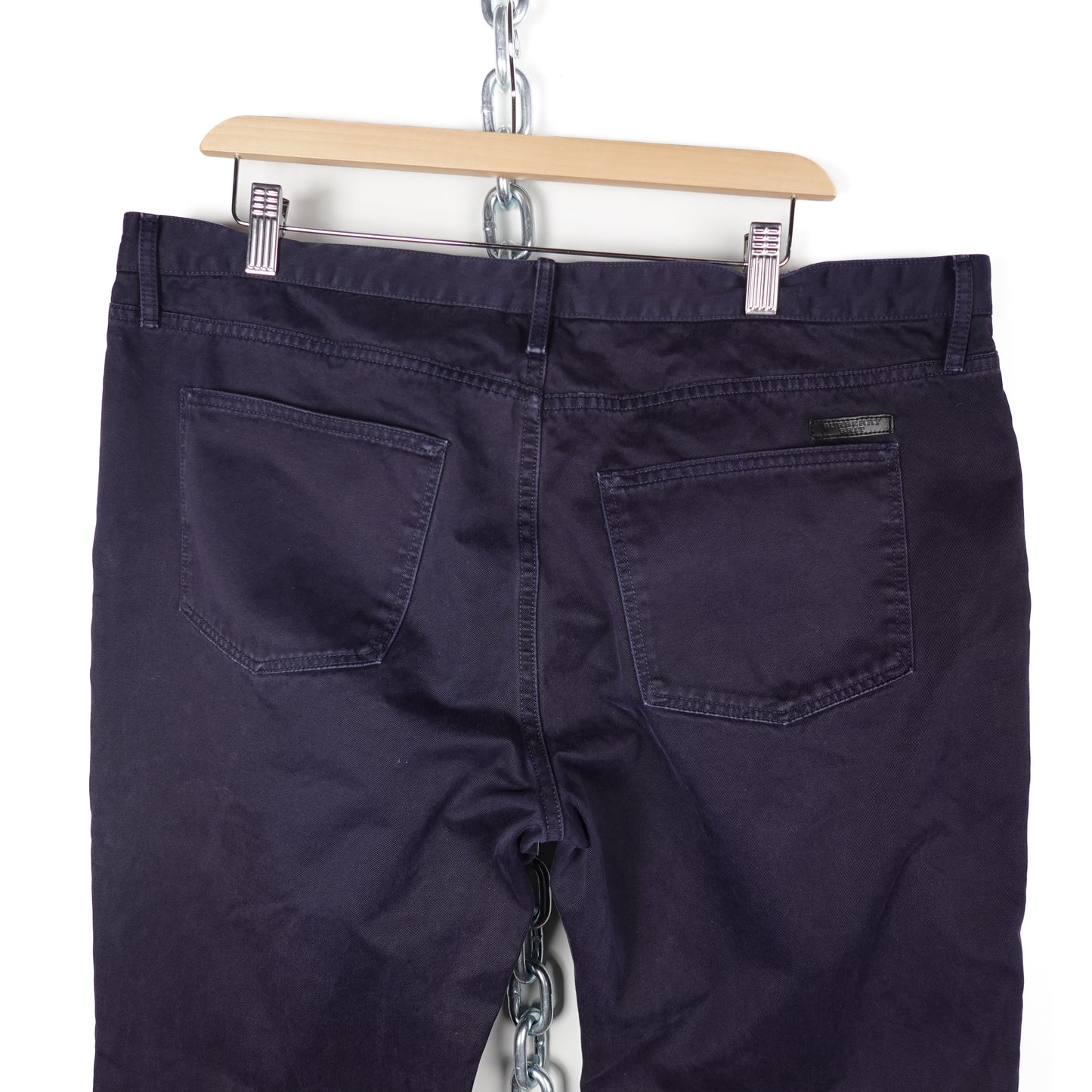 Burberry Brit Navy Pant - Size 36