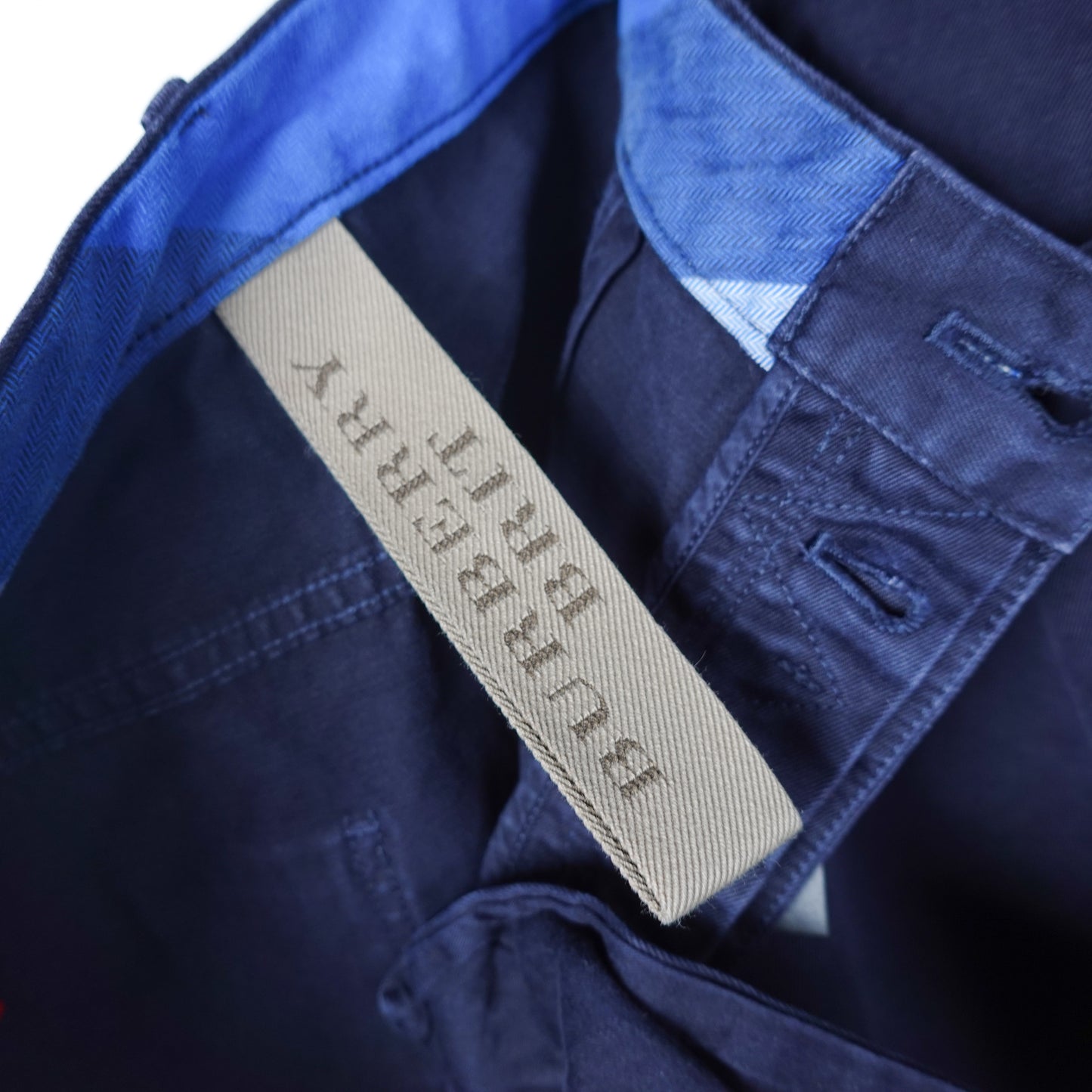 Burberry Brit Navy Pant - Size 36