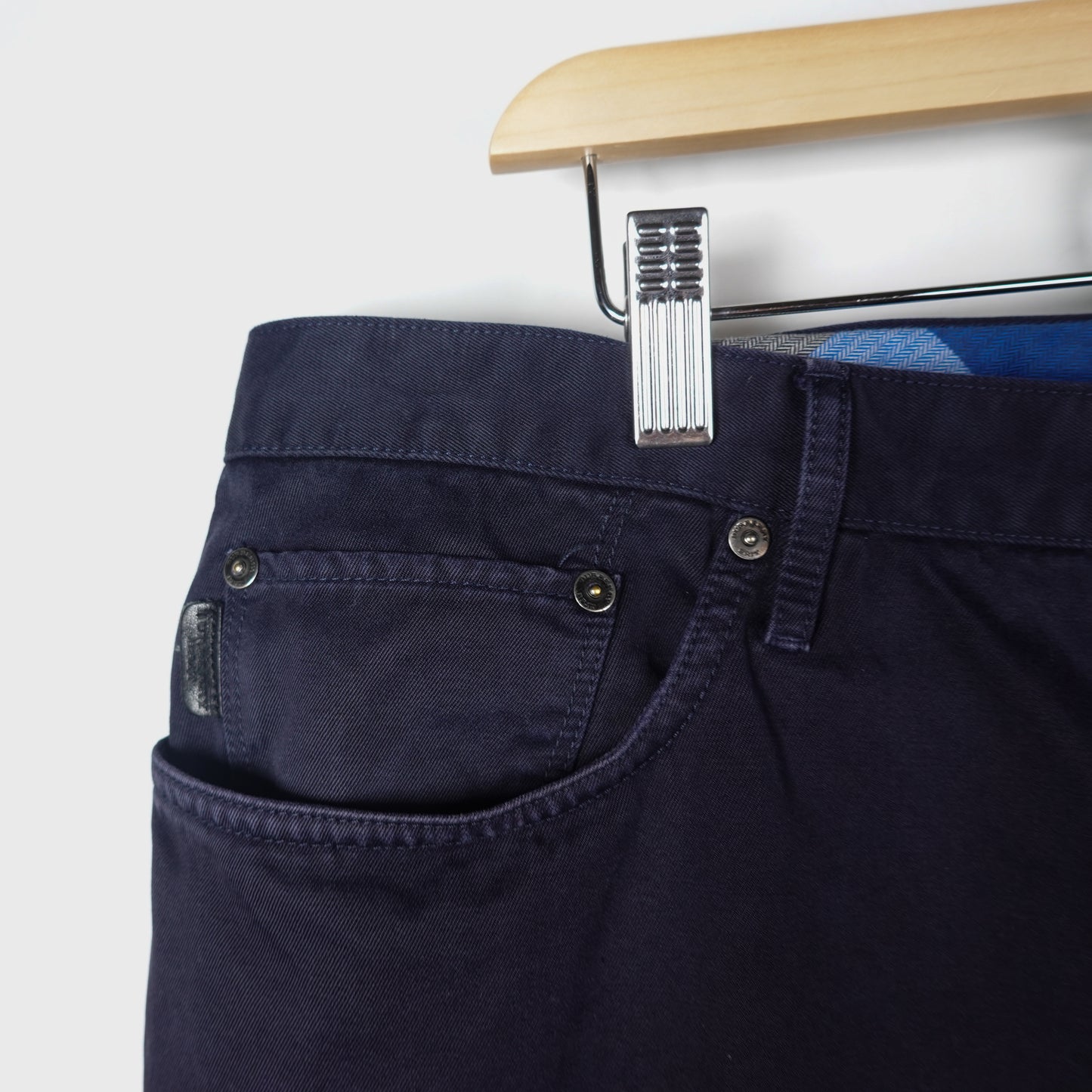 Burberry Brit Navy Pant - Size 36