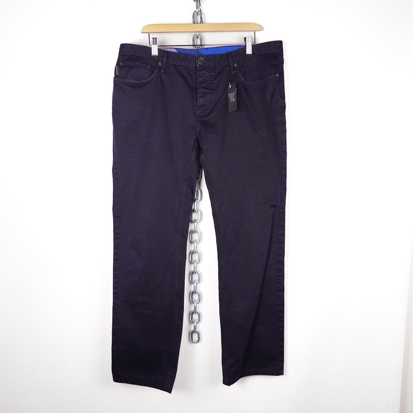 Burberry Brit Navy Pant - Size 36