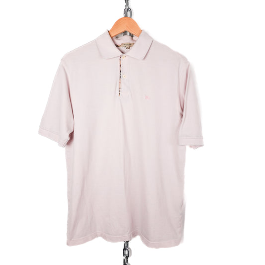 Burberry Pink Polo - Size M