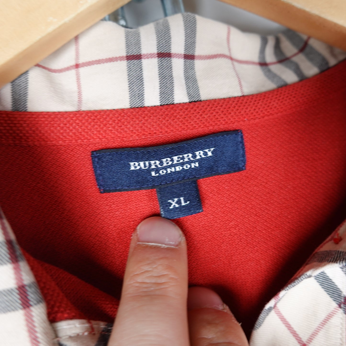 Vintage Burberry Golf Polo Shirt - Size M