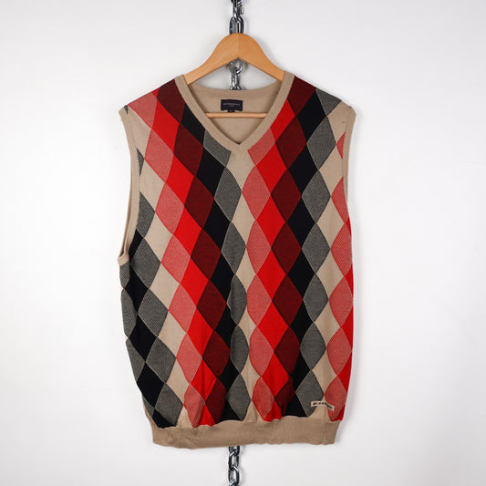 Burberry Golf Sweater Vest - Size XL