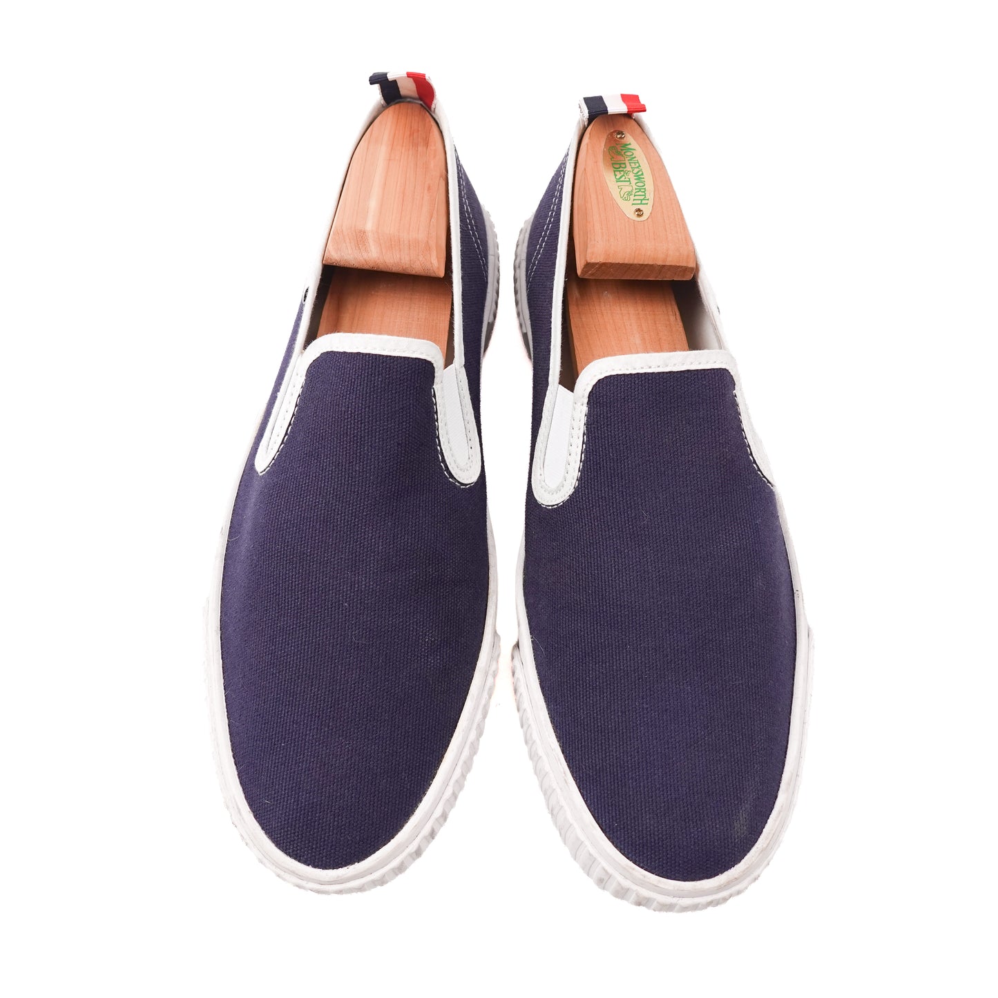 Thom Browne Heritage Canvas Slip On - Size 9