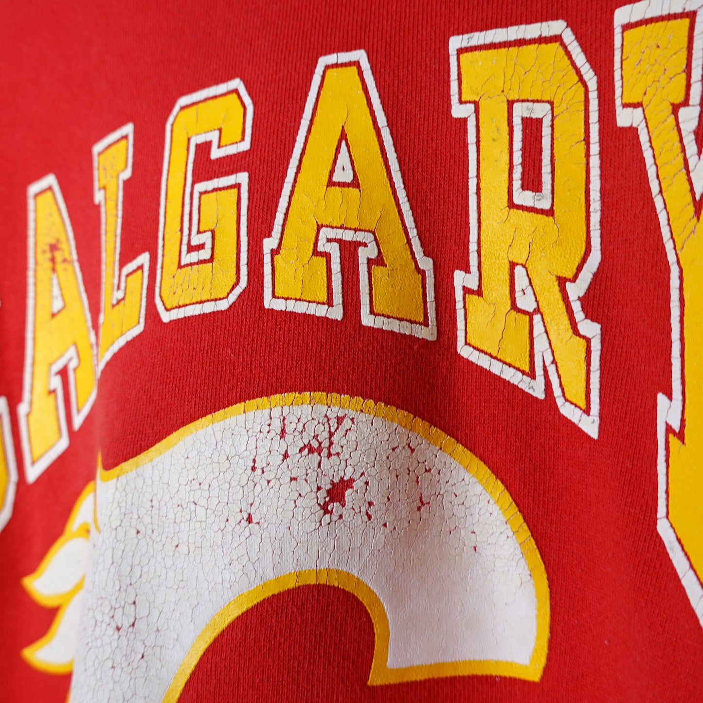 1990 Calgary Flames Crewneck - Size L