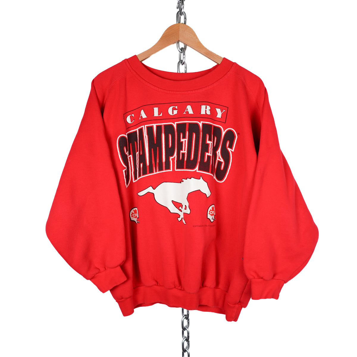 1993 Calgary Stampeders Crew - Size XL
