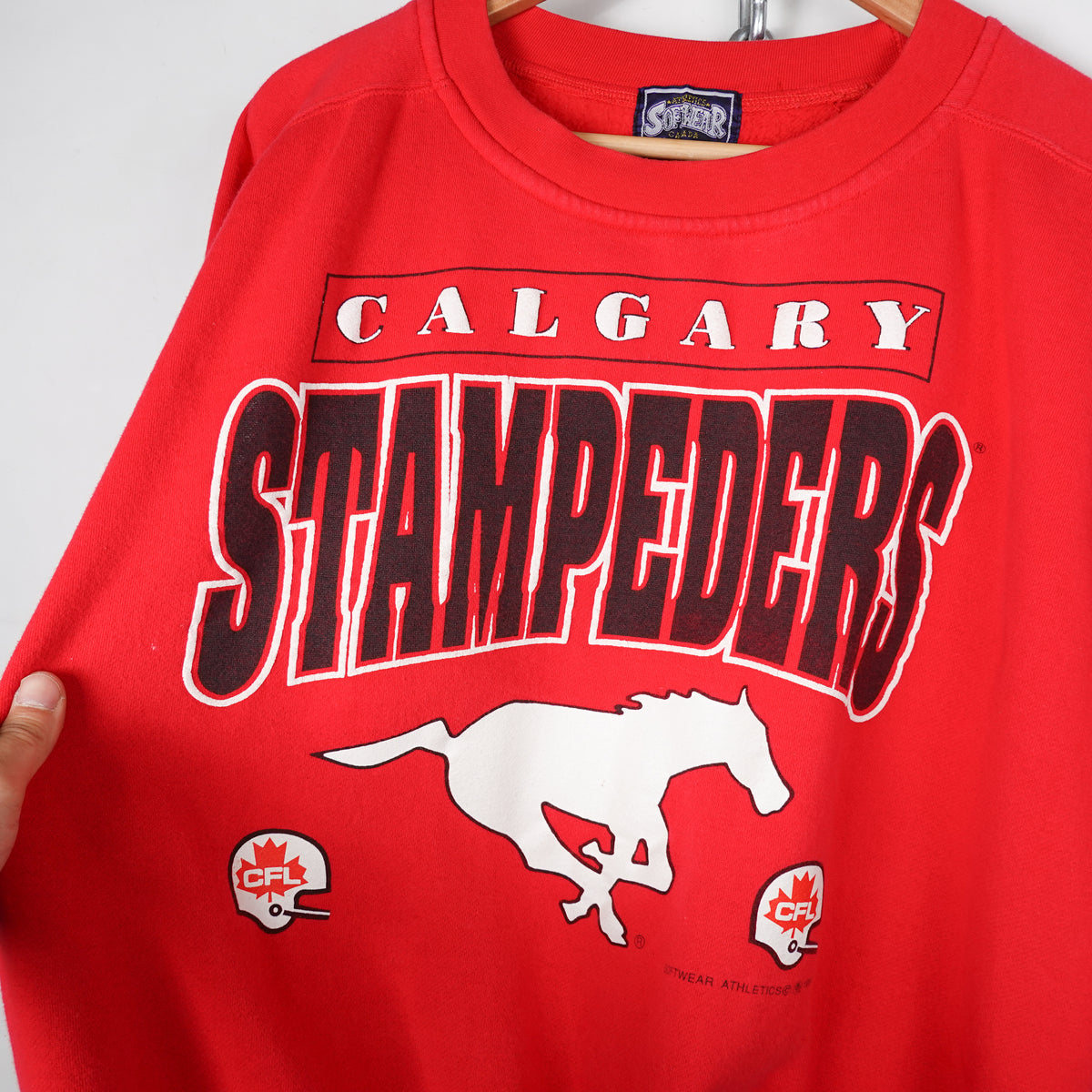 1993 Calgary Stampeders Crew - Size XL