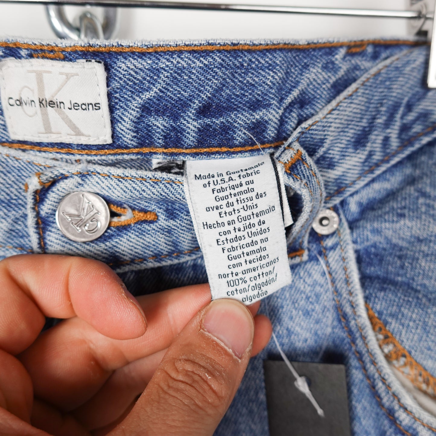 Vintage Calvin Klein Light Denim - Size 34