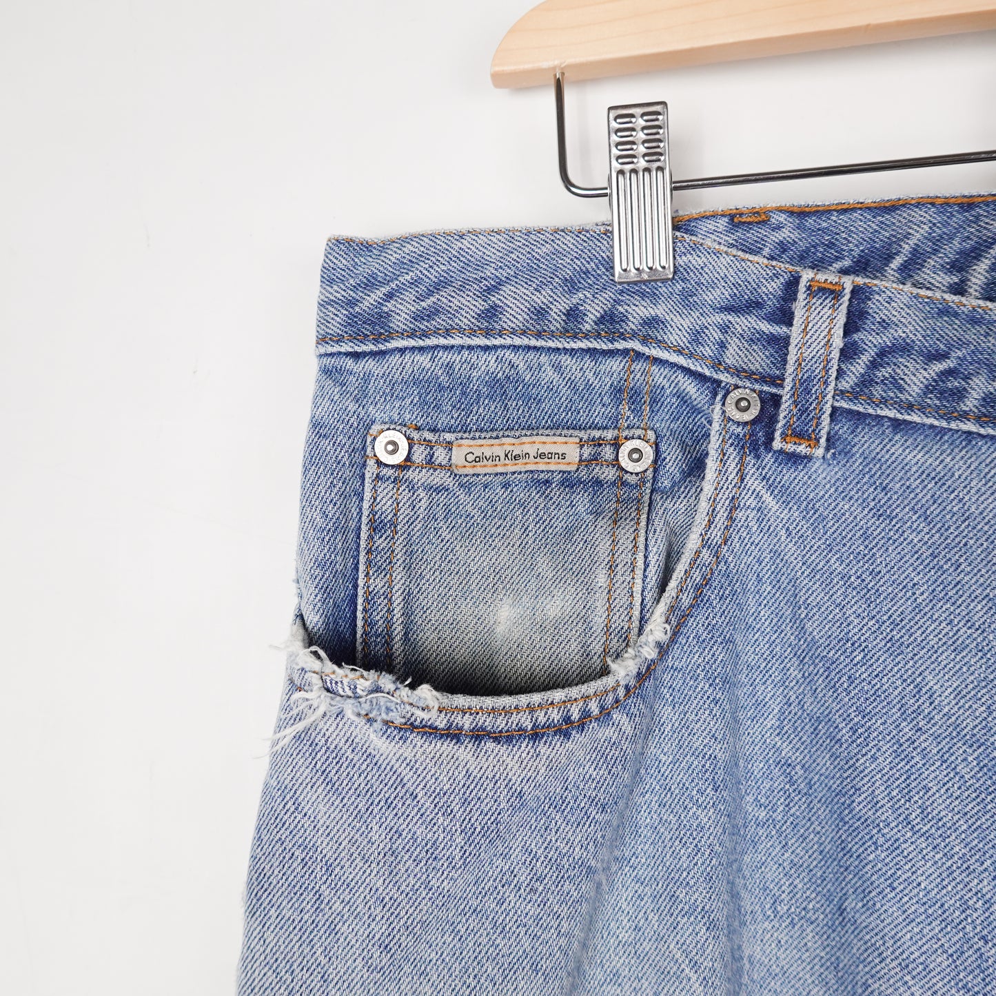 Vintage Calvin Klein Light Denim - Size 34