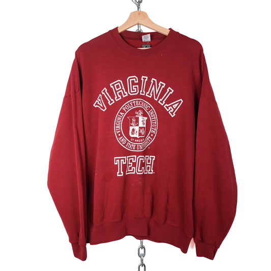 Vintage Virginia Tech Crewneck - Size XL