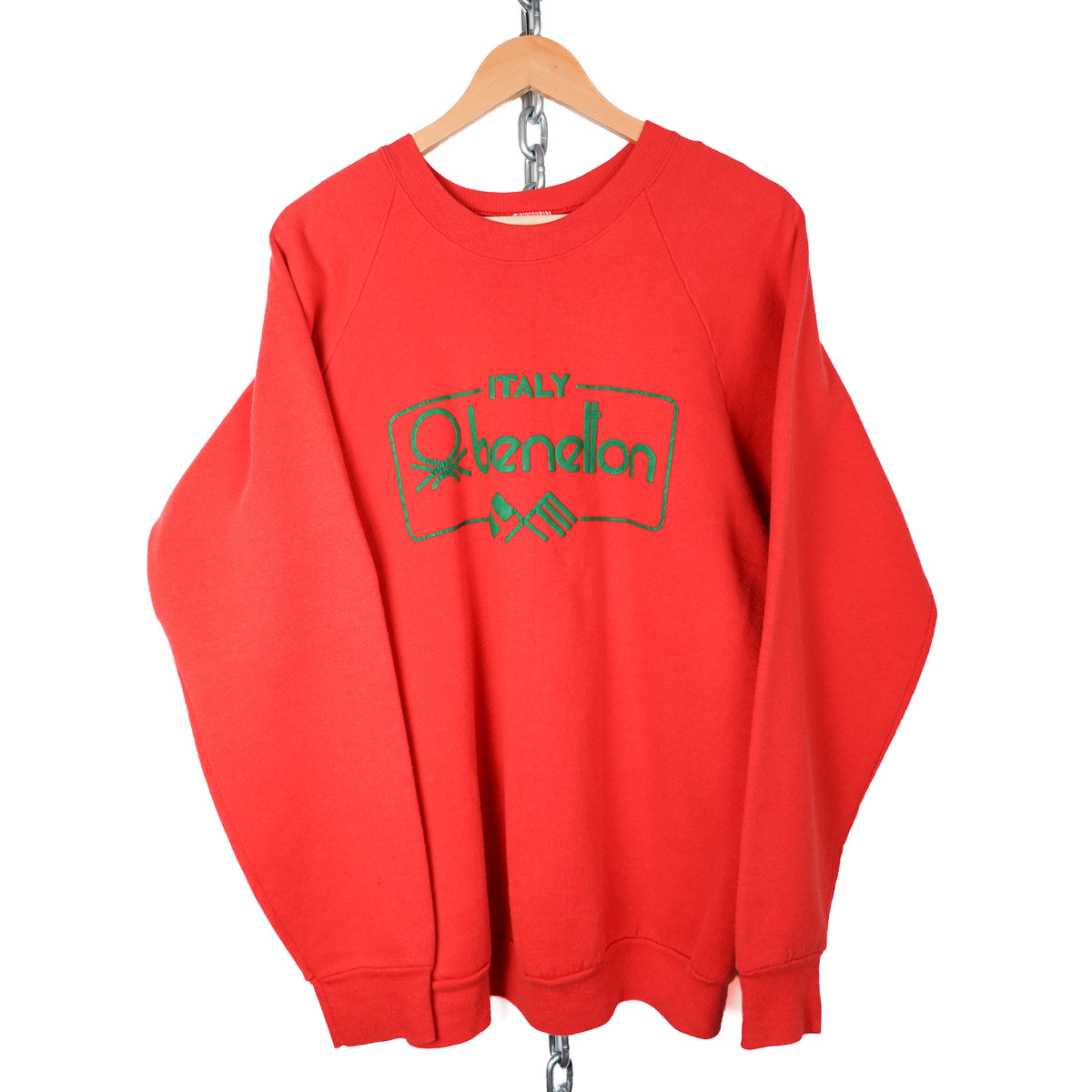 Vintage Bootleg Benetton Crewneck - Size XL