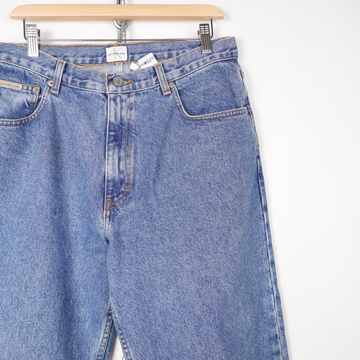 Vintage Calvin Klein Blue Denim Pants - Size 32