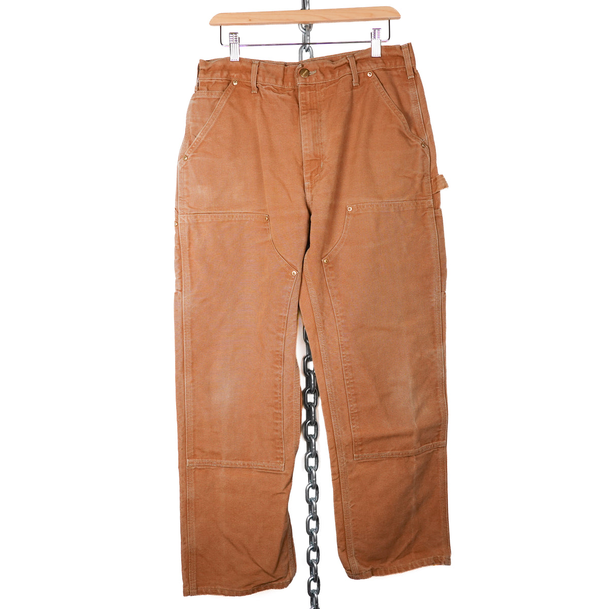 Carhartt Wheat Double Knee Pants - Size 30