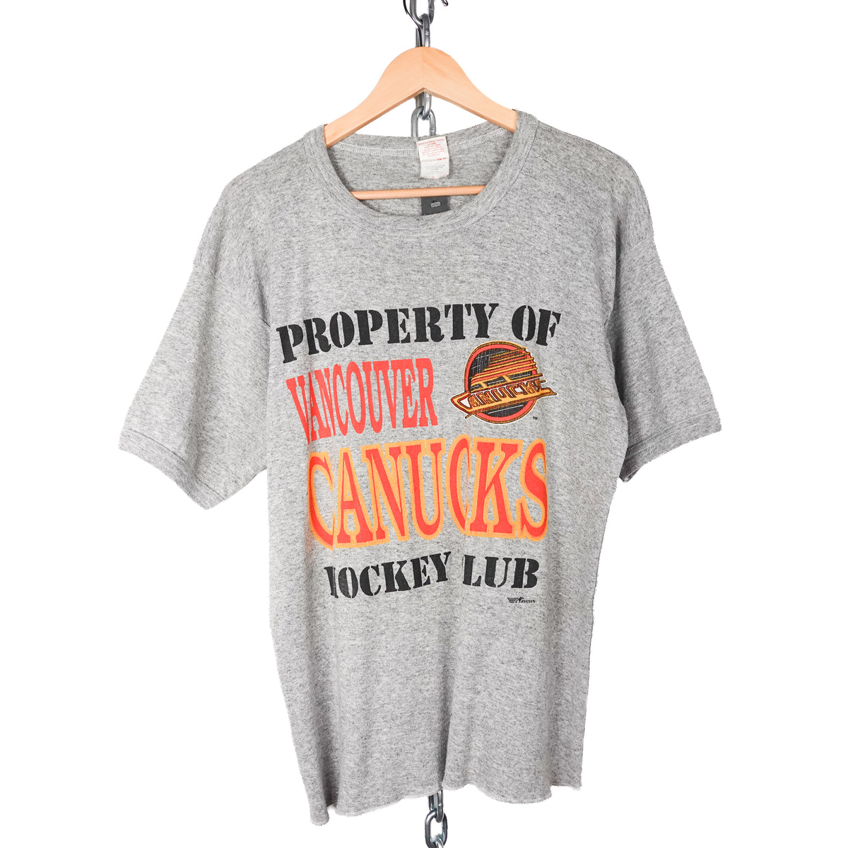 1980s Vancouver Canucks Property Tee - Size M