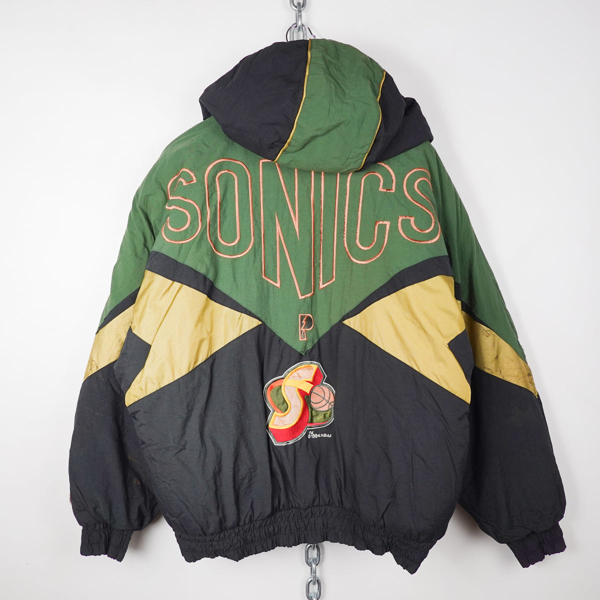 1994 Seattle SuperSonics Pro Player Jacket - Size L