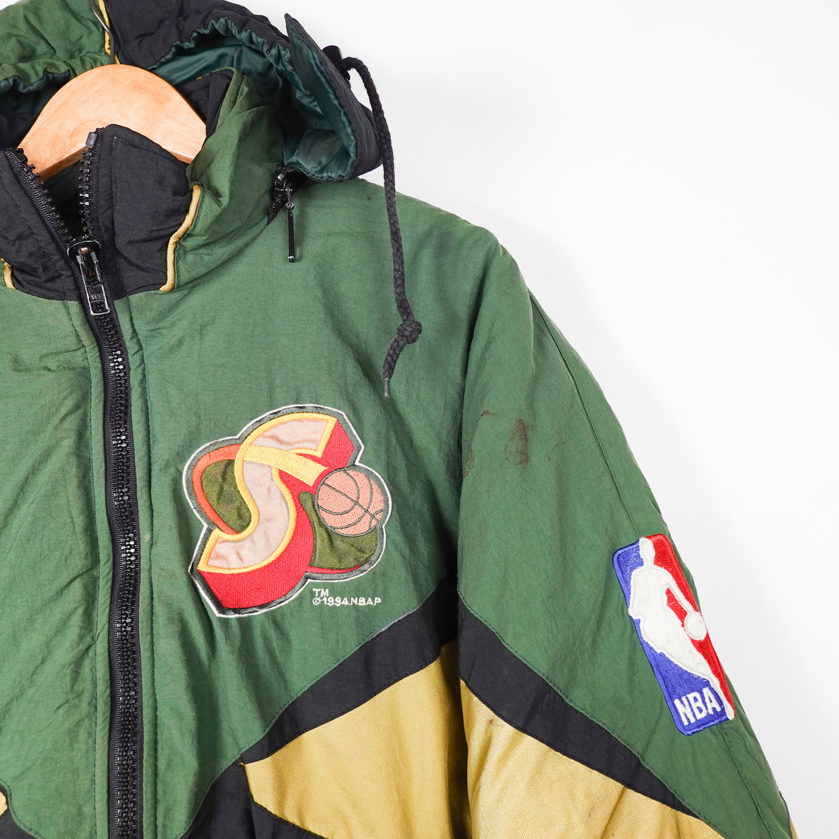1994 Seattle SuperSonics Pro Player Jacket - Size L