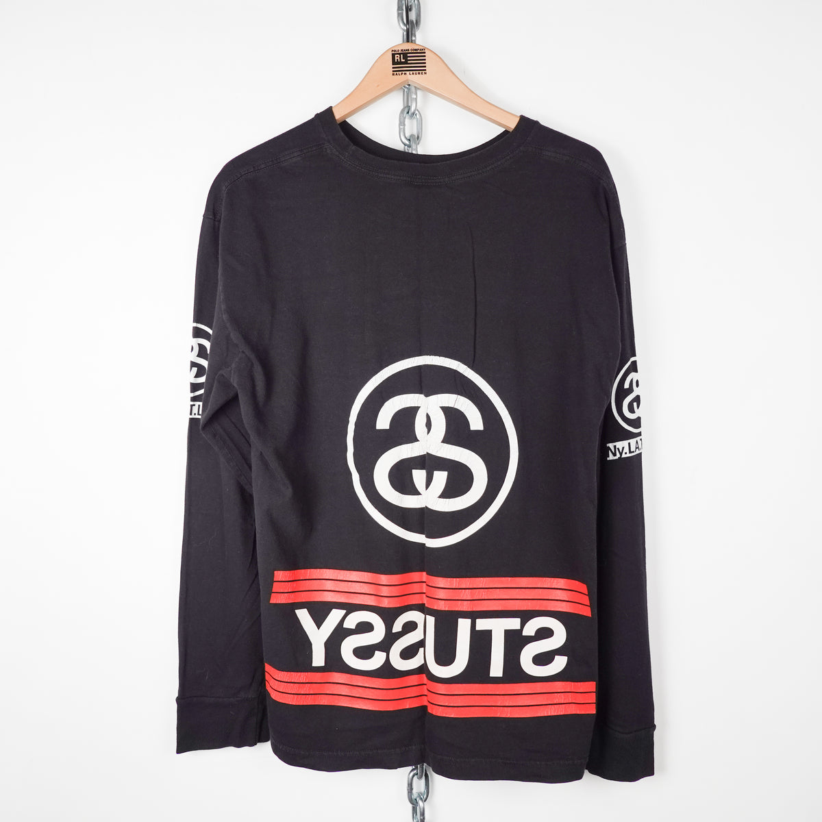 Stussy 1980 N4 LS Tee - Size L
