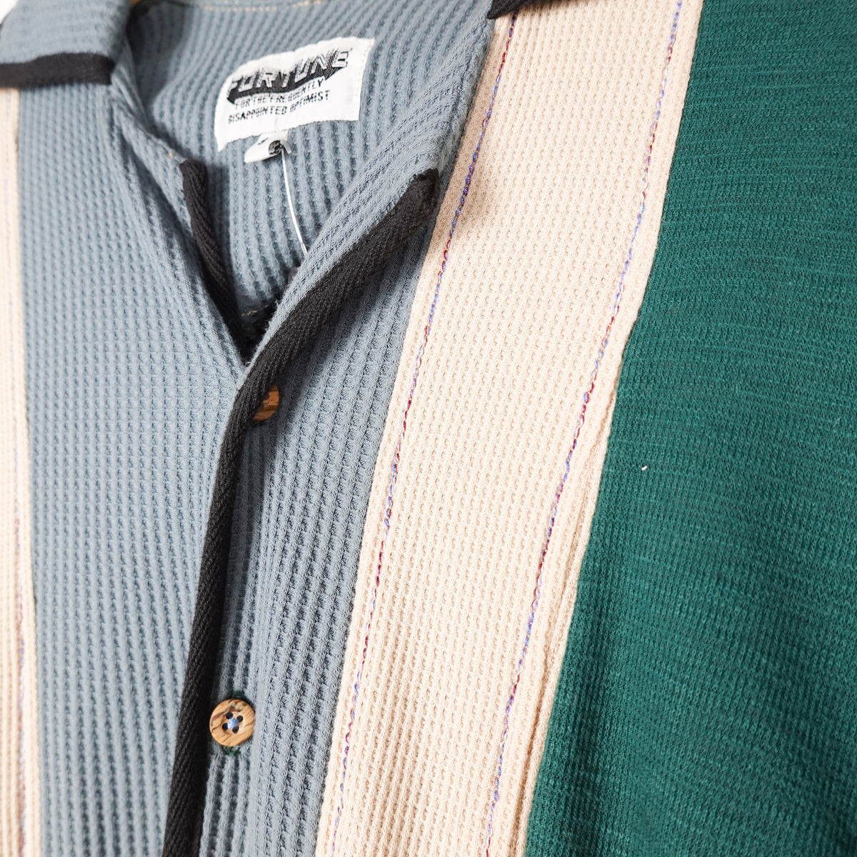 Fortune Mutli-Cut SS Button Up Shirt - Size S