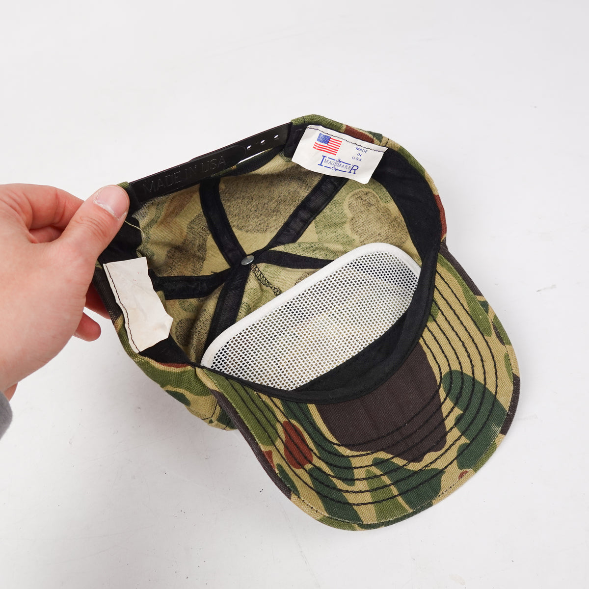 Vintage Duck Camo Hat