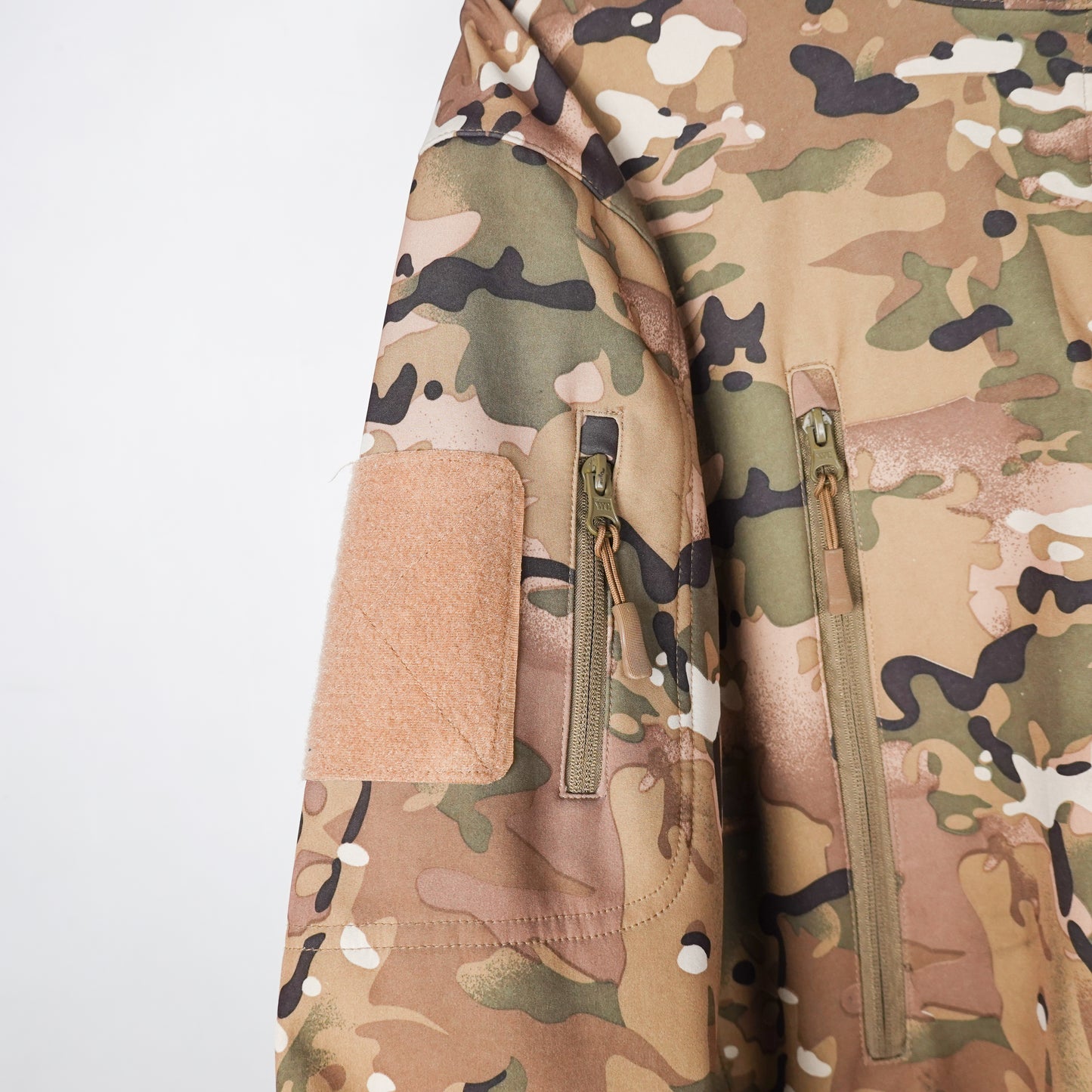Camo Soft Shell Jacket - Size S