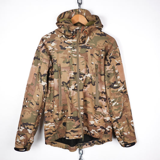 Camo Soft Shell Jacket - Size S