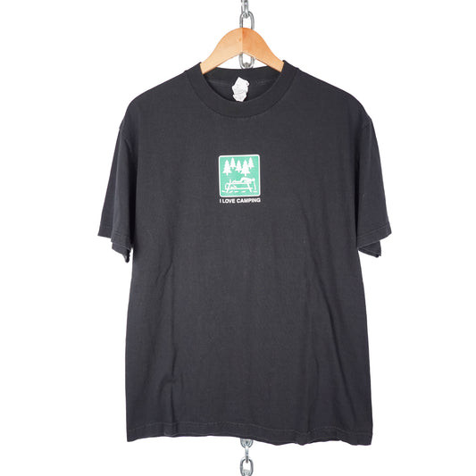 Vintage Camping Joke Tee - Size L