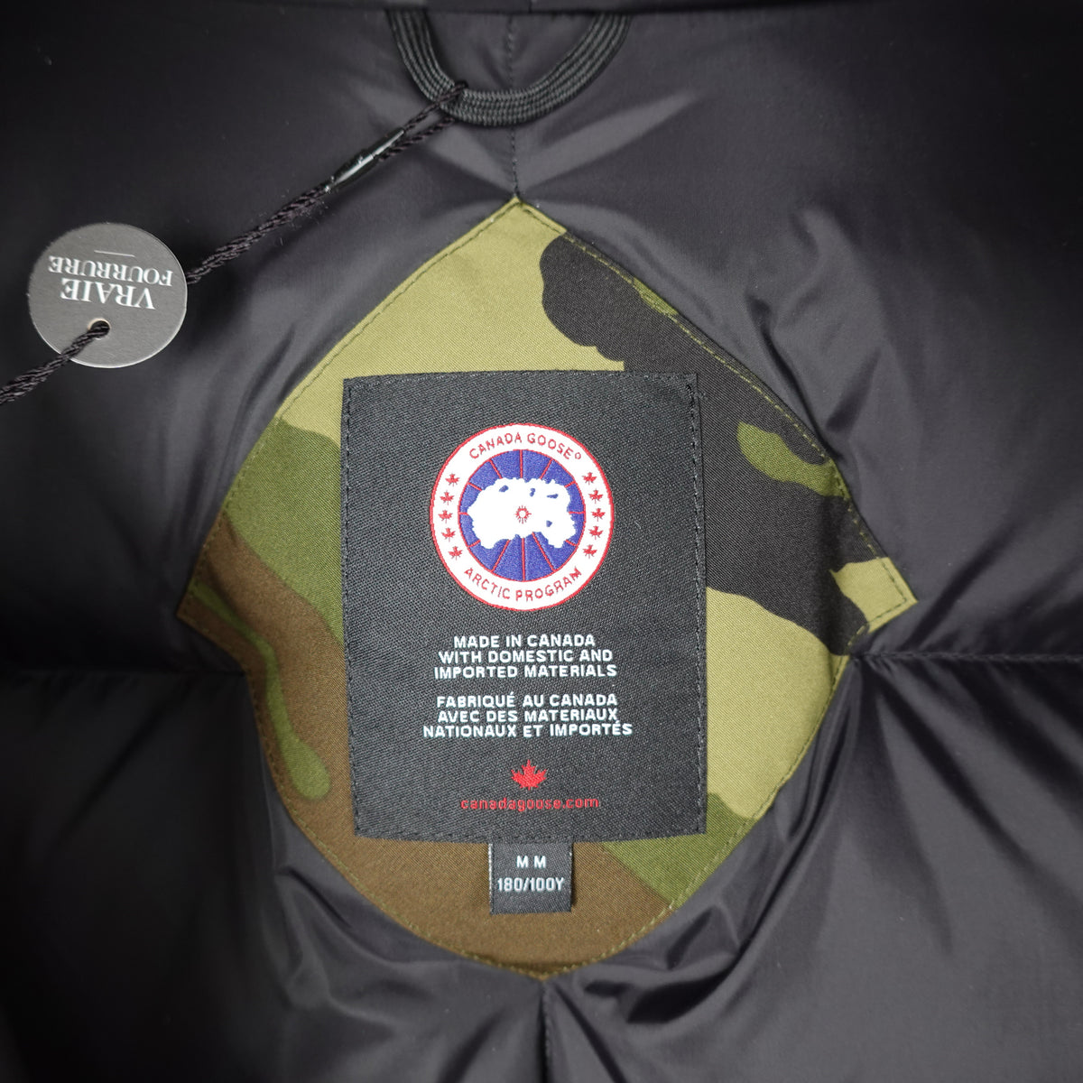 Canada Goose Expedition Camo Parka - Size M