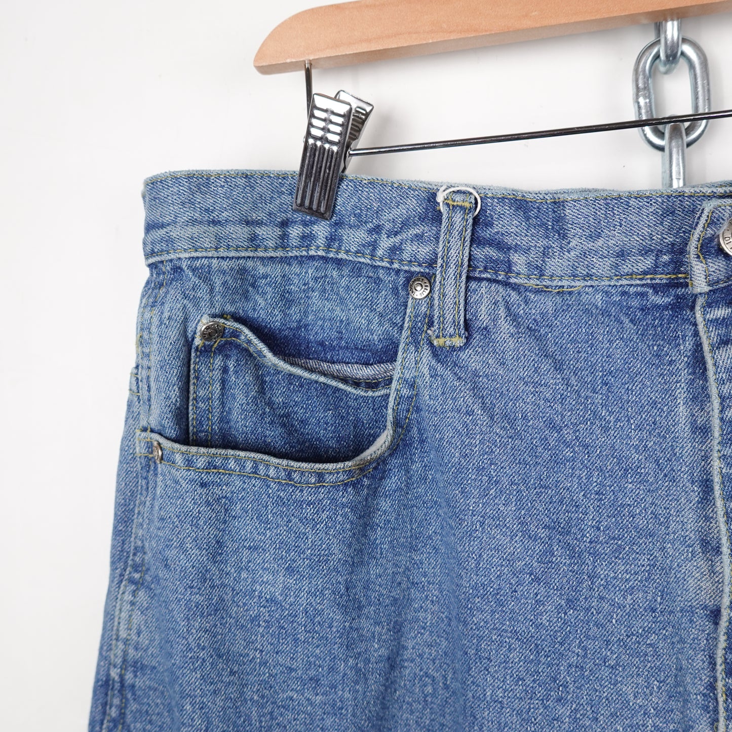 Y2K Reli Industrys Cargo Denim Shorts - Size 37
