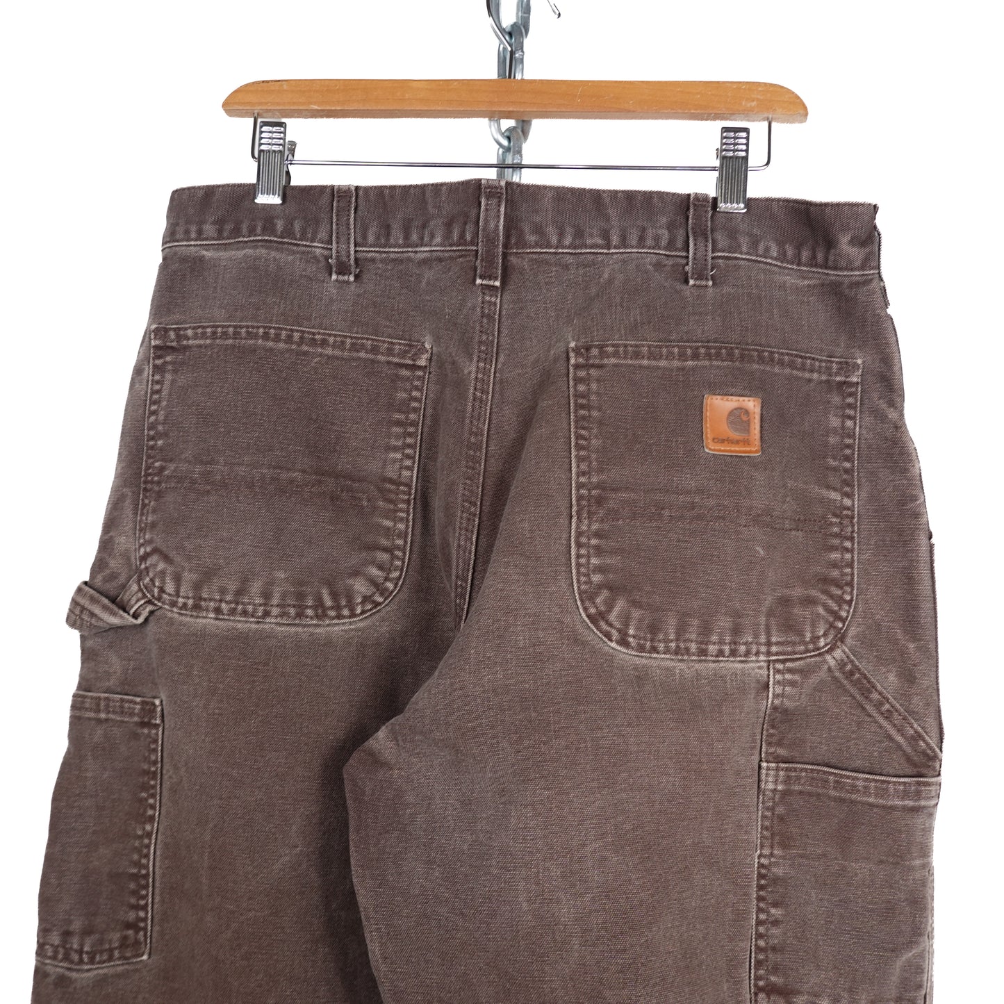 Carhartt Brown Heavy Work Pants - Size 32