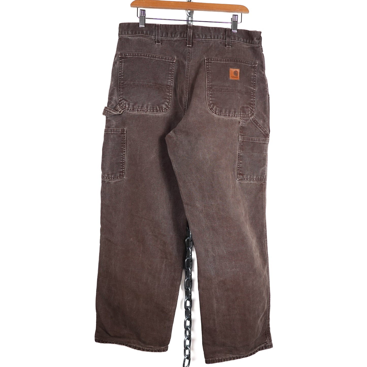 Carhartt Brown Heavy Work Pants - Size 32