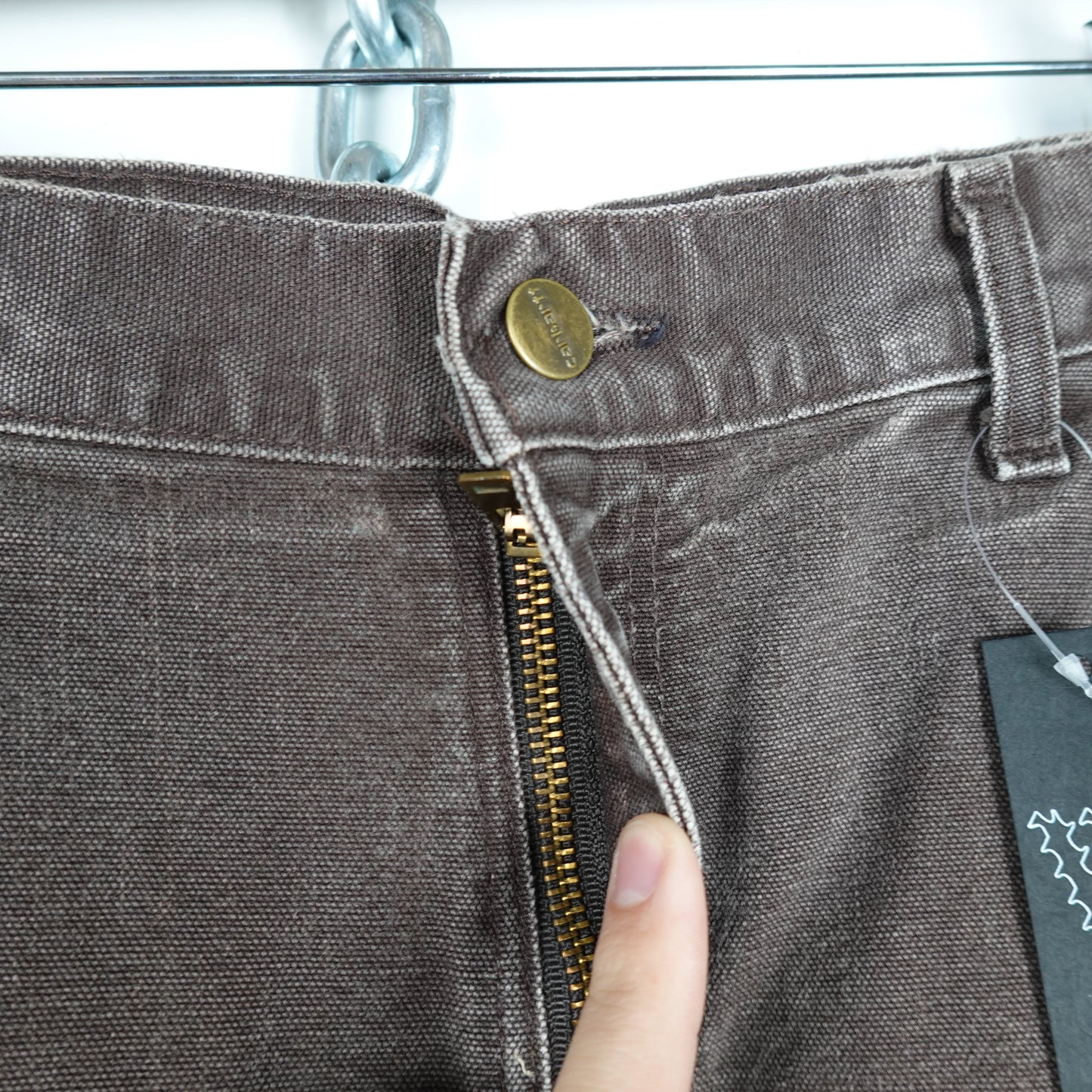 Carhartt Brown Heavy Work Pants - Size 32