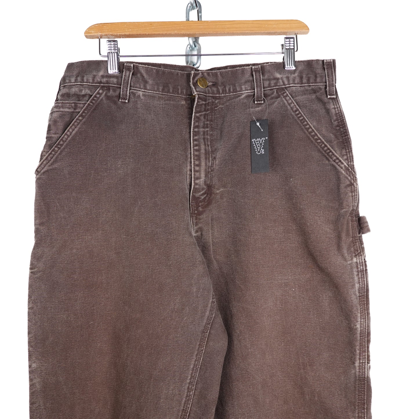 Carhartt Brown Heavy Work Pants - Size 32
